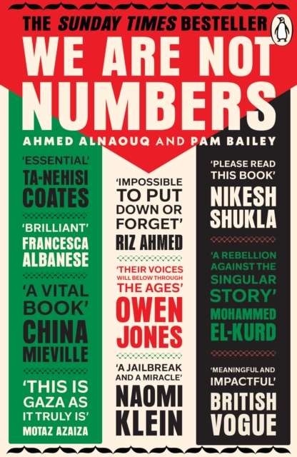 We Are Not Numbers : The Voices of Gaza’s Youth - The Cleeve Bookshop