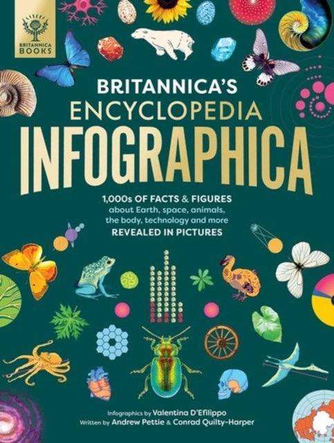 Britannica's Encyclopedia Infographica : 1,000s of Facts & Figures-about Earth, space, animals, the body, technology & more-Revealed in Pictures - The Cleeve Bookshop
