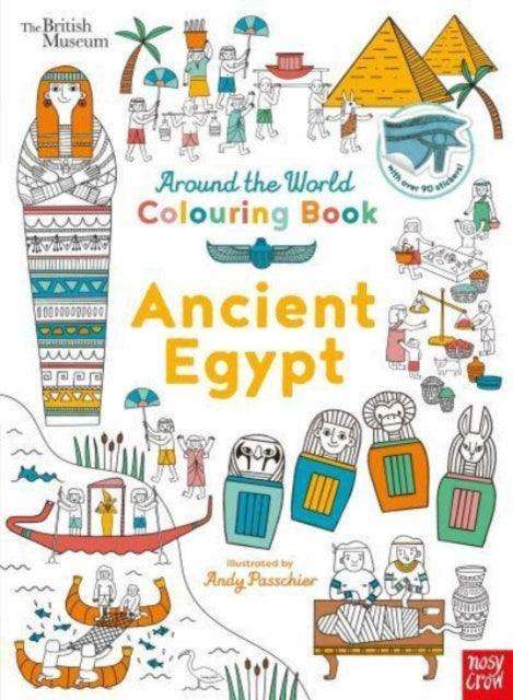 British Museum: Around the World Colouring: Ancient Egypt - The Cleeve Bookshop