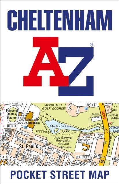 Cheltenham A-Z Pocket Street Map - The Cleeve Bookshop