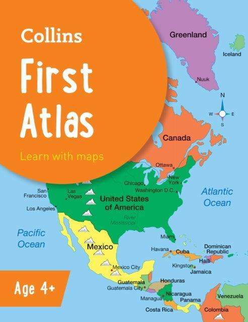 Collins First Atlas : Ideal for Learning at School and at Home - The Cleeve Bookshop