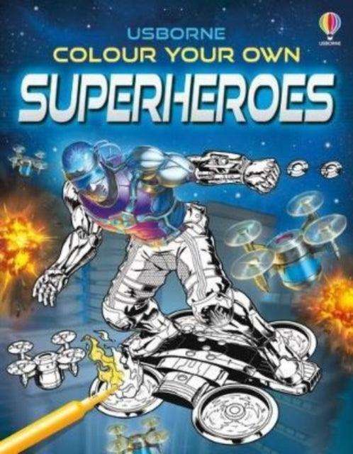 Colour Your Own Superheroes - The Cleeve Bookshop