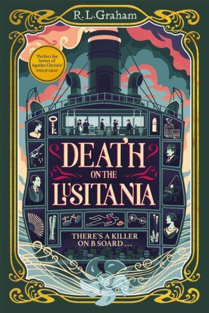 Death on the Lusitania : An Agatha Christie-Inspired WW1 Mystery on a Luxury Ocean Liner - The Cleeve Bookshop