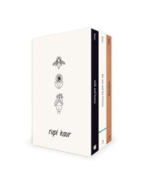 Rupi Kaur Trilogy Boxed Set : milk and honey, the sun and her flowers, and home body - The Cleeve Bookshop