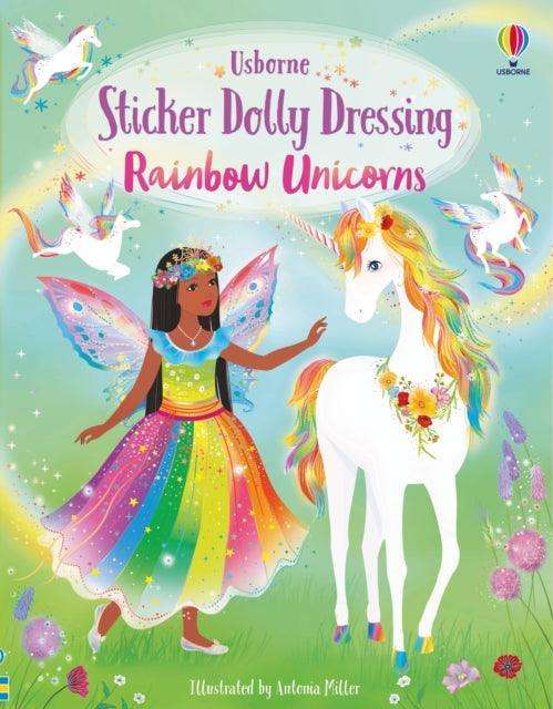 Sticker Dolly Dressing Rainbow Unicorns - The Cleeve Bookshop