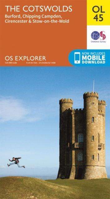 The Cotswolds, Burford, Chipping Campden, Cirencester & Stow-on-the Wold : OL 45 - The Cleeve Bookshop