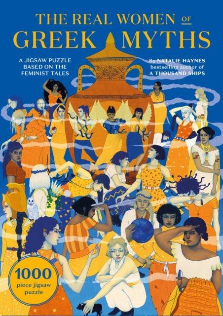 The Real Women of Greek Myths : A 1,000 Piece Jigsaw Puzzle Based on Feminist Tales - The Cleeve Bookshop