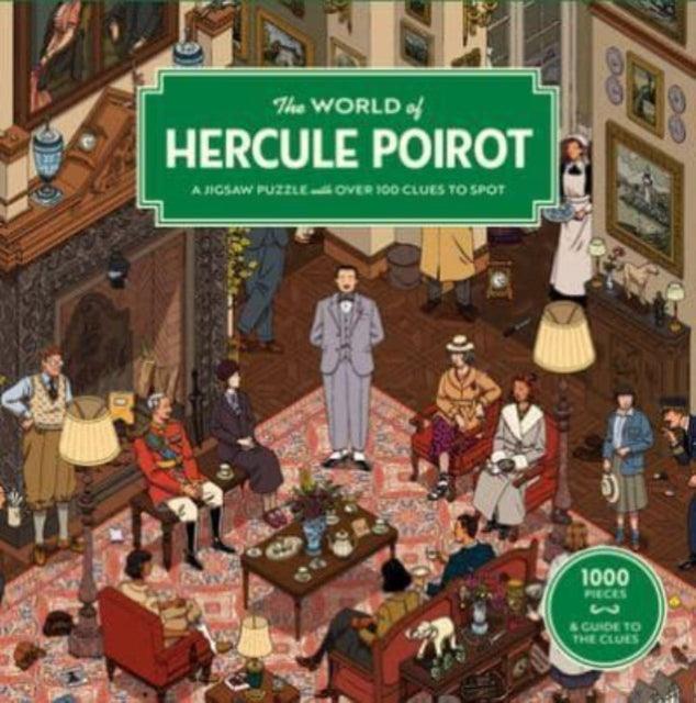 The World of Hercule Poirot : A 1000-piece Jigsaw Puzzle - The Cleeve Bookshop