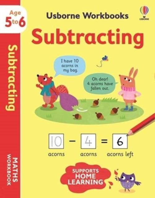 Usborne Workbooks Subtracting 5-6 - The Cleeve Bookshop