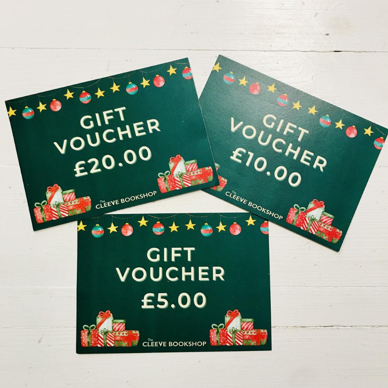 Gift Cards - The Cleeve Bookshop