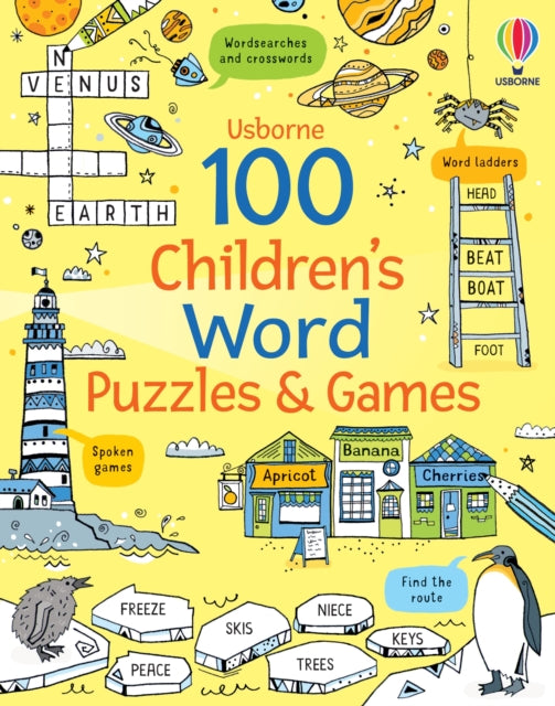 100 Children's Word Puzzles and Games - The Cleeve Bookshop