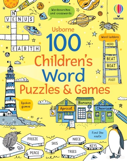 100 Children's Word Puzzles and Games - The Cleeve Bookshop