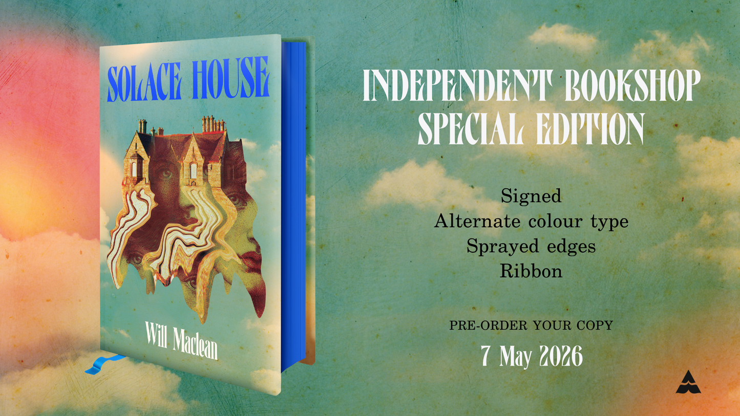 Solace House - Signed First Edition With Sprayed Edge