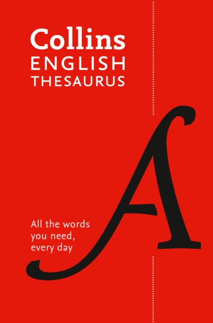 Paperback English Thesaurus Essential : All the Words You Need, Every Day - 9780008309459