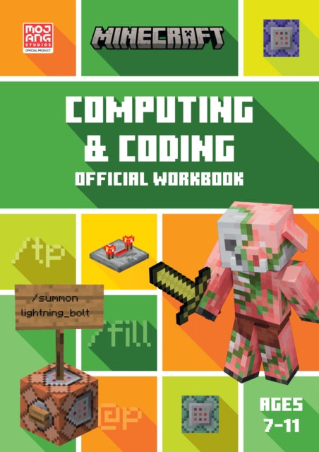 Minecraft STEM Computing and Coding : Learn Coding for Kids with This Official Minecraft Workbook - 9780008654252