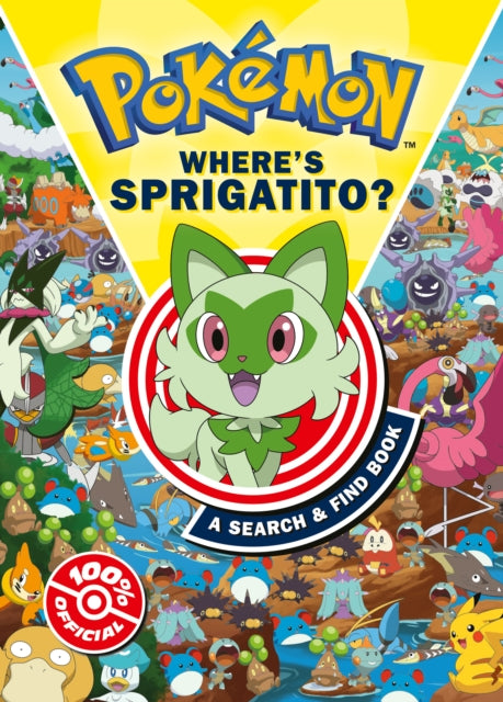Pokemon Where’s Sprigatito: A Search & Find Book - 9780008682361