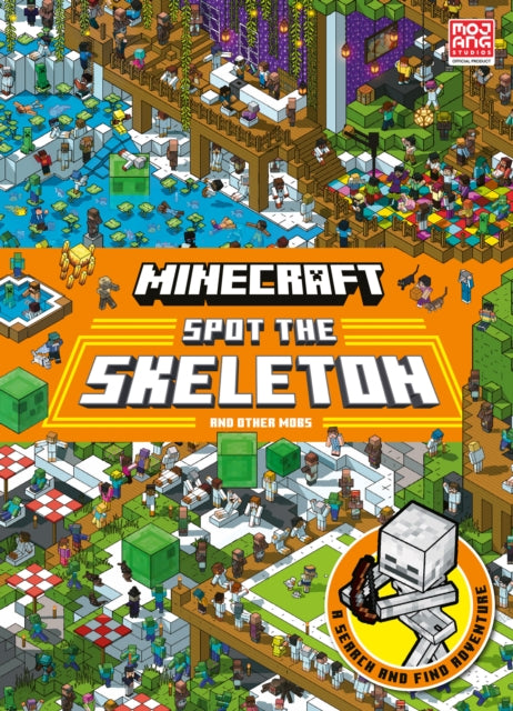 Minecraft Spot the Skeleton Search and Find - 9780008729998