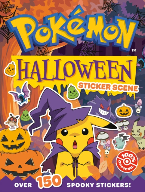 Pokemon Halloween Sticker Scene - 9780008755676