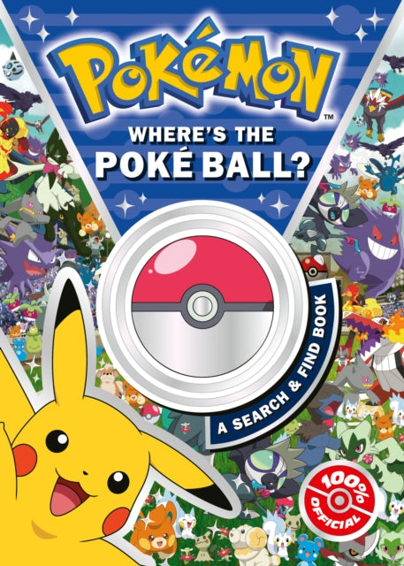 Pokemon Where’s the Poke Ball? A Search and Find Book - 9780008755690