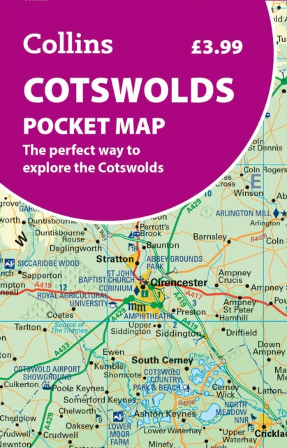 Cotswolds Pocket Map : The Perfect Way to Explore the Cotswolds - 9780008780395