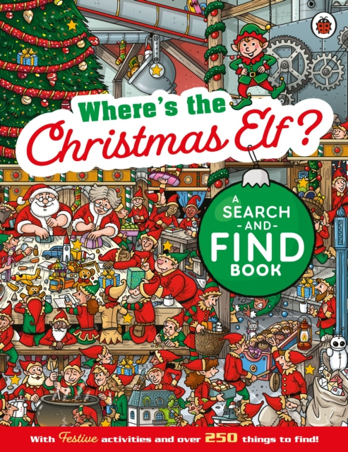 Where's the Christmas Elf? A Festive Search-and-Find Book - 9780241704653