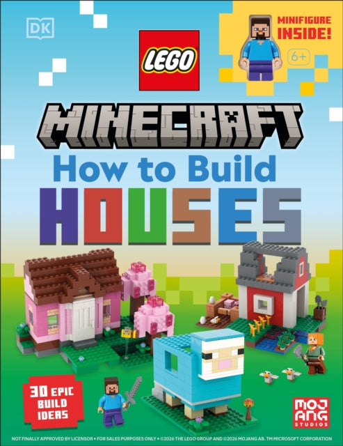 How to Build LEGO Minecraft Houses - 9780241788653