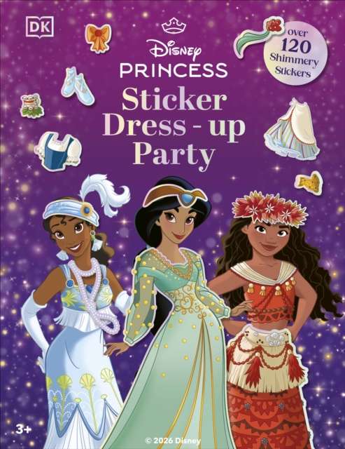 Disney Princess Sticker Dress-up Party - 9780241814574