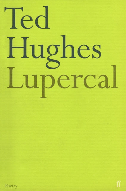Lupercal - 9780571092468