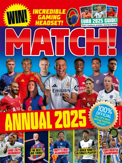 Match Annual 2025 : The UK's Best-selling Football Annual! - 9781035041084