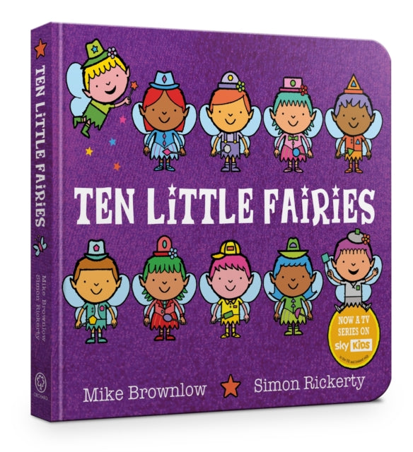 Ten Little Fairies Board Book - 9781408370490
