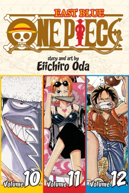 One Piece (Omnibus Edition), Vol. 4 : Includes vols. 10, 11 & 12 : 4 - 9781421536286