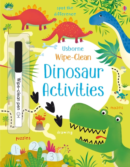 Wipe-Clean Dinosaur Activities - 9781474919012