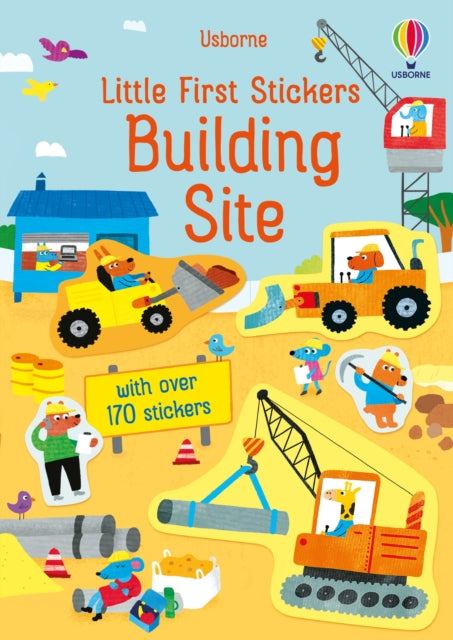 Little First Stickers Building Site - 9781474986533