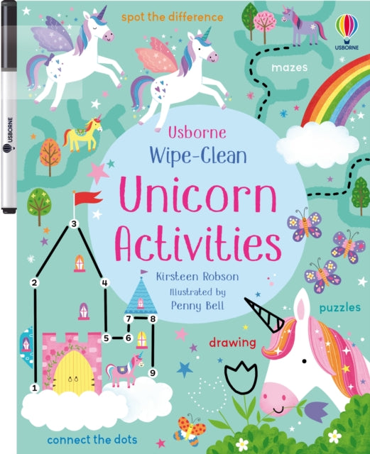 Wipe-Clean Unicorn Activities - 9781474995641