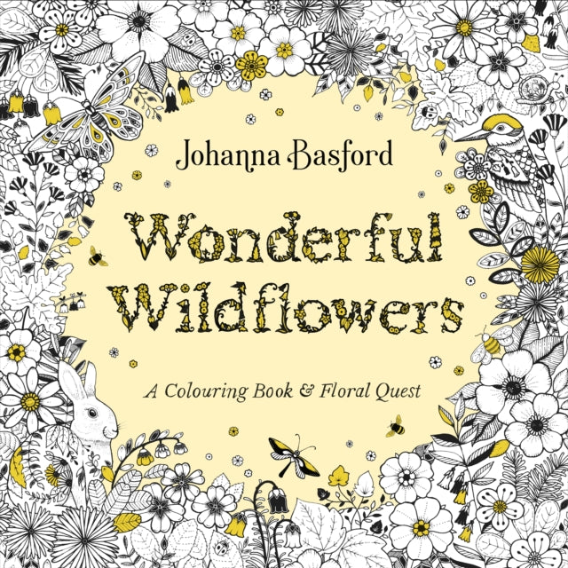 Wonderful Wildflowers : A Colouring Book & Floral Quest - 9781529928112
