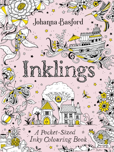 Inklings : A Pocket-Sized Inky Colouring Book - 9781529961539