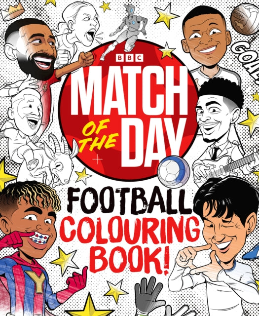 The Match of the Day Football Colouring Book - 9781785949869