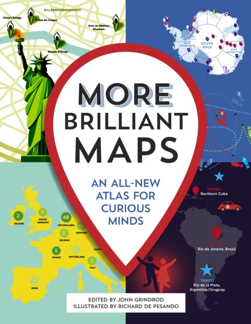 More Brilliant Maps : An All-New Atlas for Curious Minds - 9781803512112