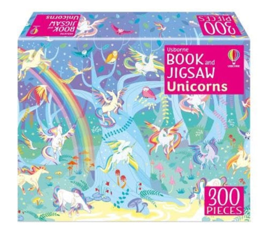 Usborne Book and Jigsaw Unicorns - 9781805077893