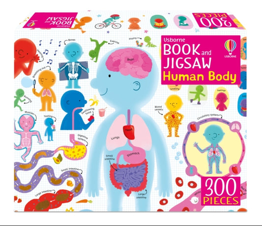 Usborne Book and Jigsaw Human Body - 9781805077909