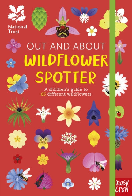 National Trust: Out and About: Wildflower Spotter : A children's guide to 65 different wildflowers - 9781805135951