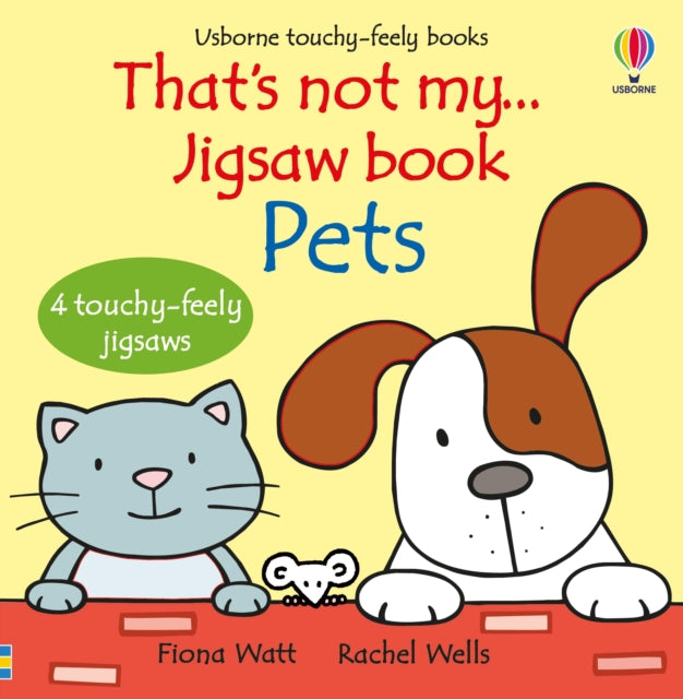 That's not my... jigsaw book: Pets - 9781835404171