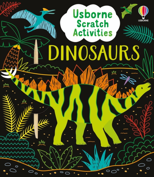 Usborne Scratch Activities Dinosaurs - 9781835408520