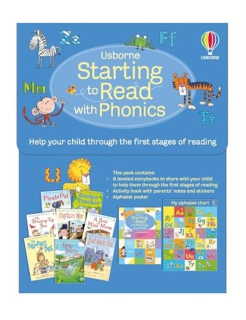 Starting to Read with Phonics - 9781836040521