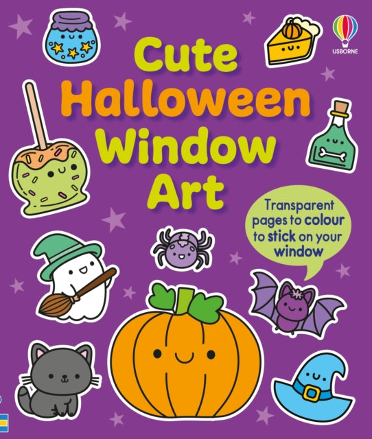 Cute Halloween Window Art - 9781836041214