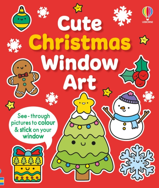 Cute Christmas Window Art - 9781836041221