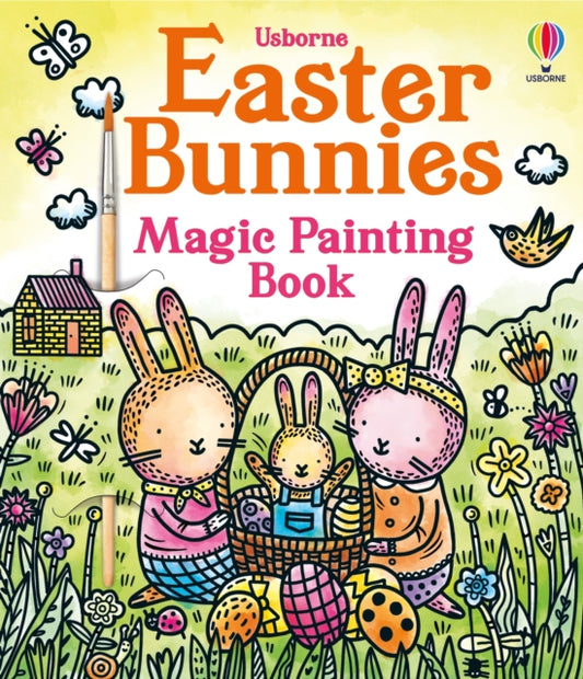 Easter Bunnies Magic Painting Book - 9781836042037