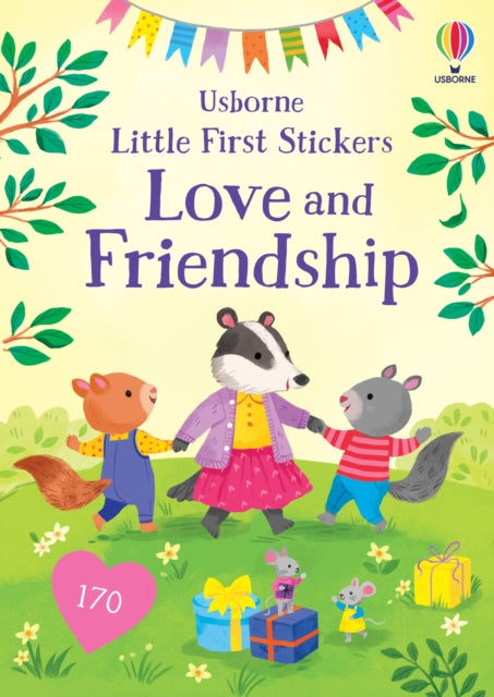Little First Stickers Love and Friendship - 9781836042242