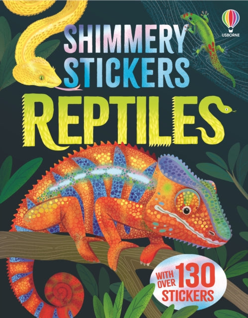 Shimmery Stickers Reptiles - 9781836042365