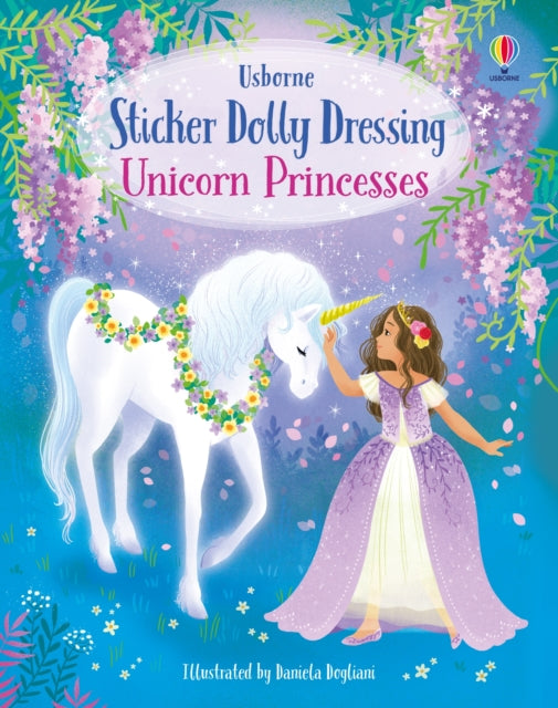 Sticker Dolly Dressing Unicorn Princesses - 9781836042624